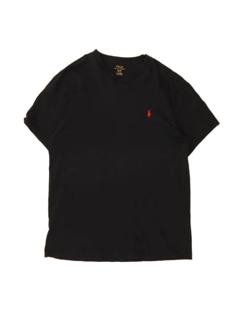 Vintage Polo Ralph Lauren T-shirt Top Small In Black - view 1