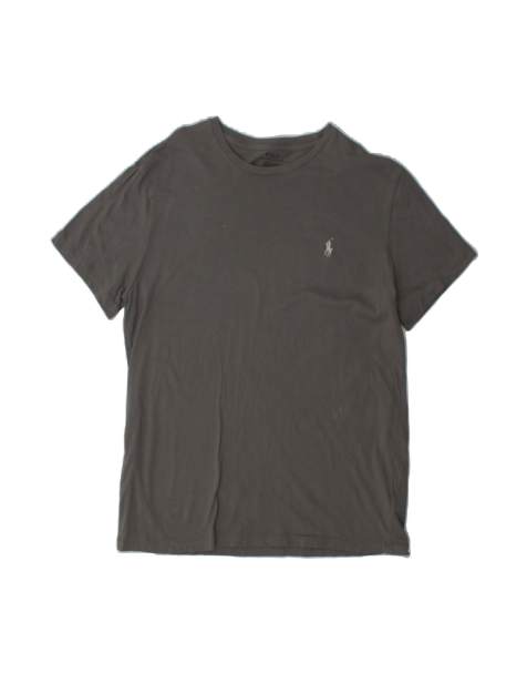 Vintage Polo Ralph Lauren T-shirt Top UK 12 Medium In Grey - view 1