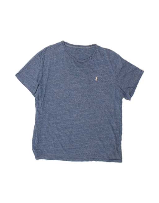 Vintage Polo Ralph Lauren T-shirt Top XL In Blue
