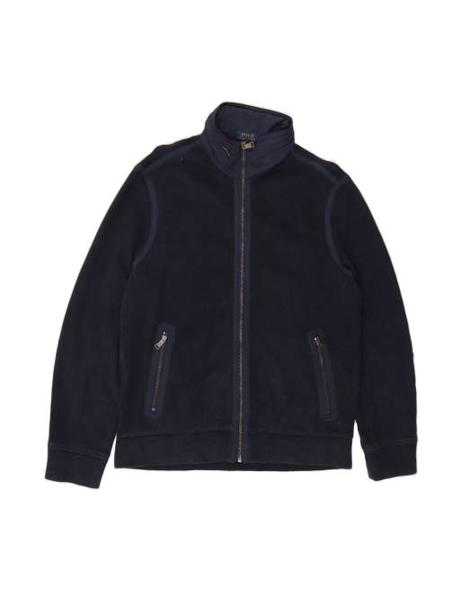 Vintage Polo Ralph Lauren Tracksuit Top Jacket Large In Blue