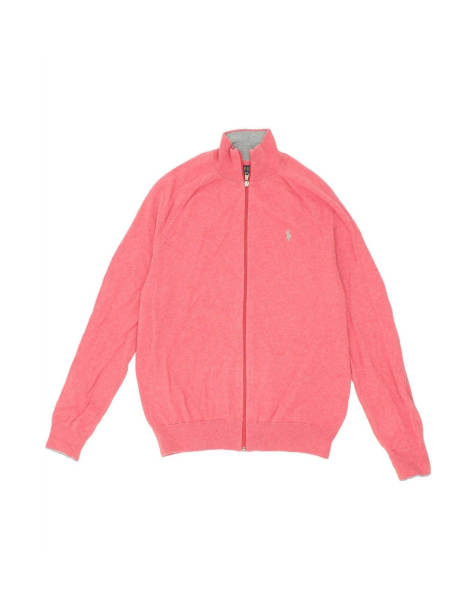 Vintage Polo Ralph Lauren Tracksuit Top Jacket Uk 14 Medium In Pink - view 1