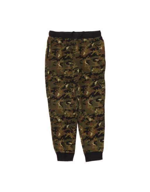 Vintage Polo Ralph Lauren Tracksuit Trousers Joggers Medium In Khaki Camouflage