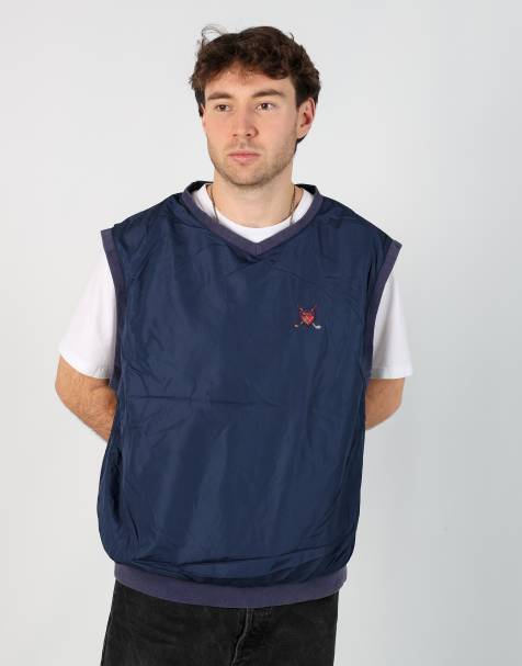 Vintage Polo Ralph Lauren xl gilet in navy blue - view 1