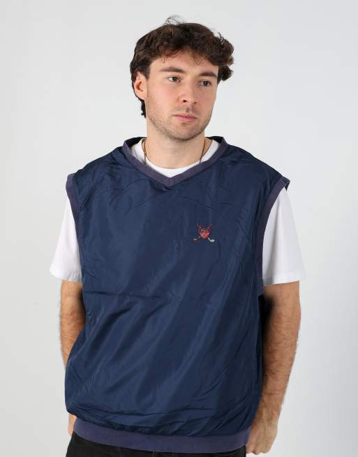 Vintage Polo Ralph Lauren xl gilet in navy blue, 2 of 4