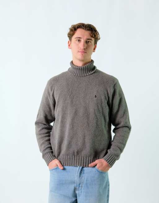 Vintage Polo Ralph Lauren XL Knit Sweatshirt Grey