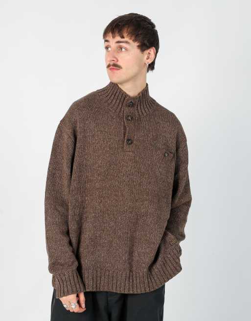 Vintage Polo Ralph Lauren xl knit sweatshirt in brown