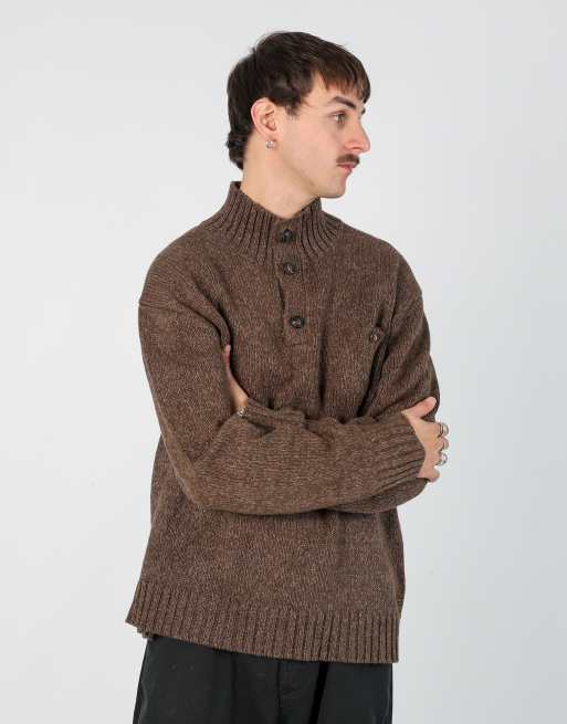Vintage Polo Ralph Lauren xl knit sweatshirt in brown, 2 of 4