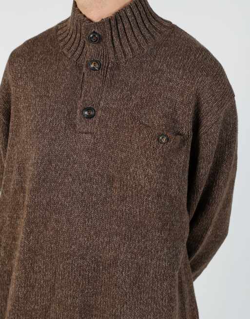 Vintage Polo Ralph Lauren xl knit sweatshirt in brown, 4 of 4