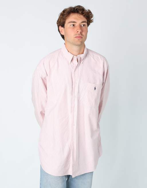 Vintage Polo Ralph Lauren xl long sleeve shirt in baby pink