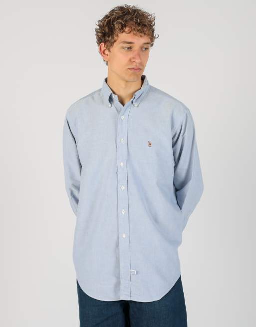 Vintage Polo Ralph Lauren xl long sleeve shirt in light blue, 2 of 4