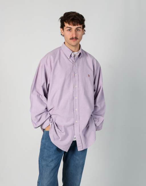 Vintage Polo Ralph Lauren xl long sleeve shirt in lilac purple