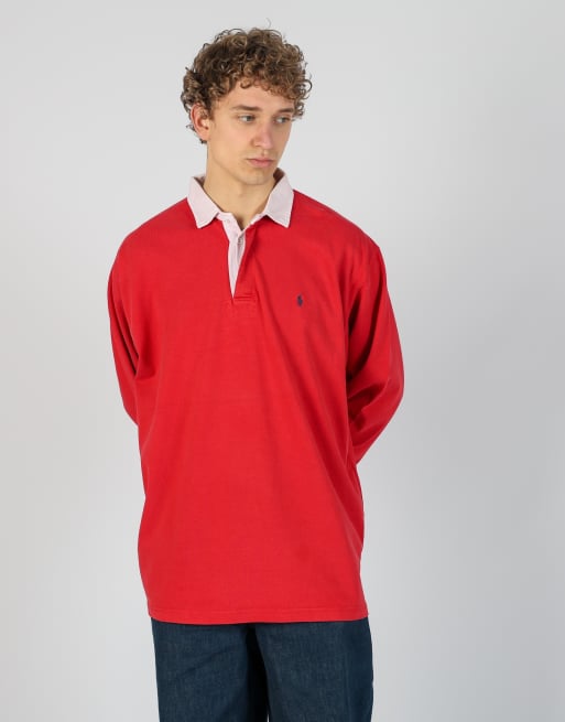 Vintage Polo Ralph Lauren xl long sleeve shirt in red, 2 of 4