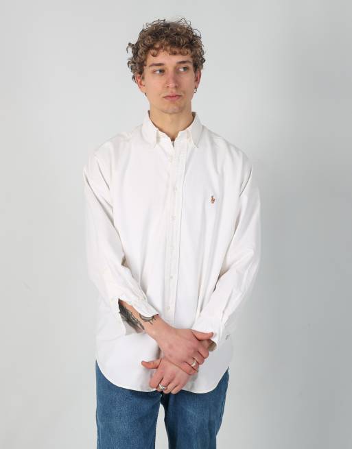 Vintage Polo Ralph Lauren xl long sleeve shirt in white, 4 of 4