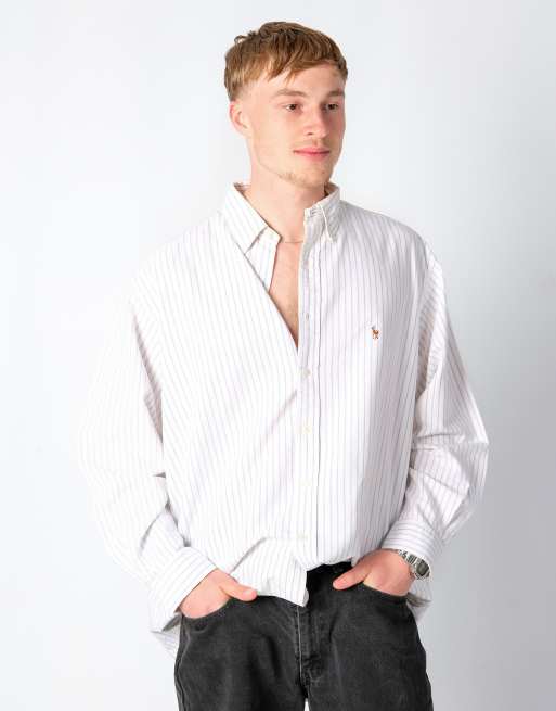 Vintage Polo Ralph Lauren xl long sleeve shirt ivory