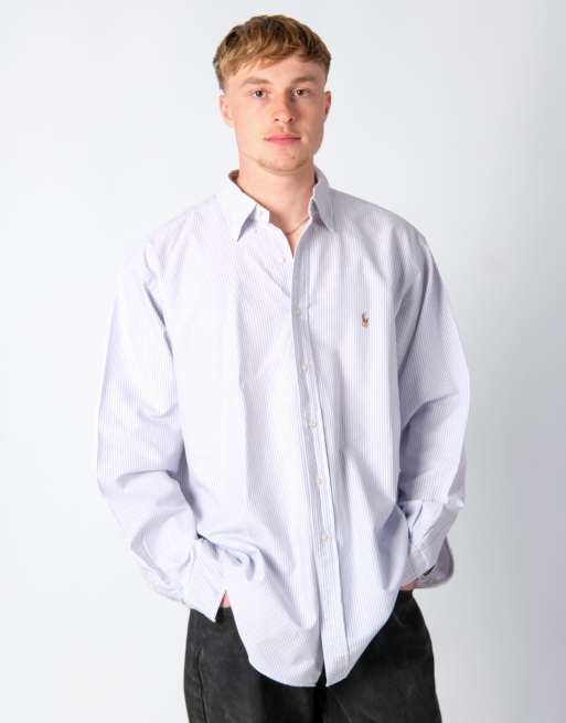 Vintage Polo Ralph Lauren xl long sleeve shirt light blue