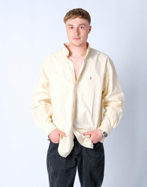 Vintage Polo Ralph Lauren xl long sleeve shirt yellow