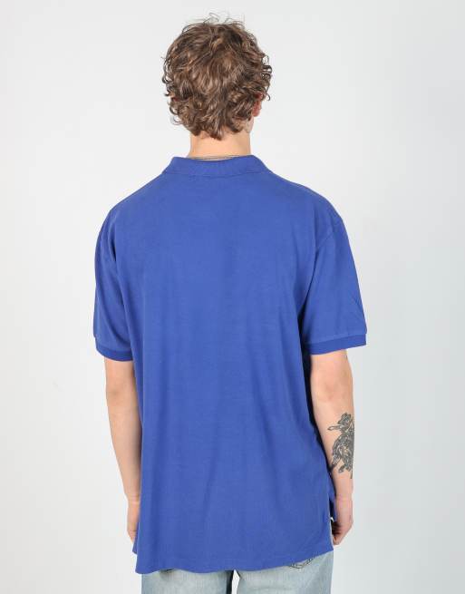 Vintage Polo Ralph Lauren xl polo shirt in blue, 3 of 4