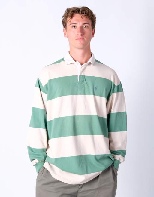 Vintage Polo Ralph Lauren xl rugby sweatshirt in cream