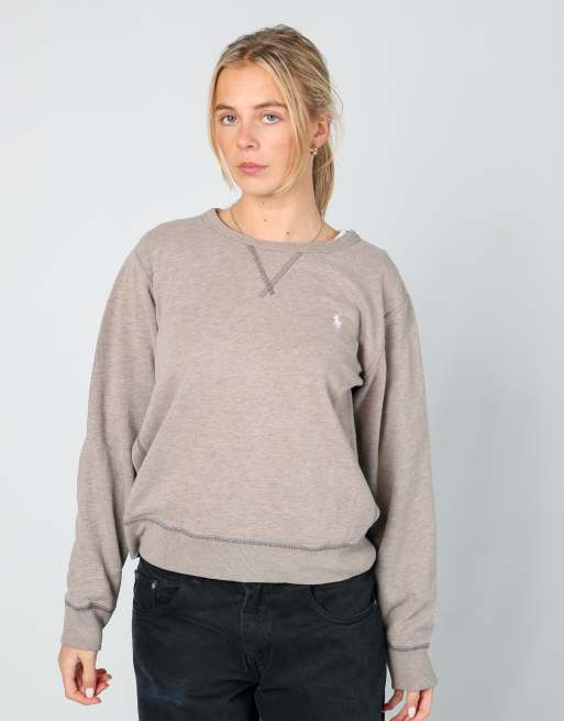 Vintage Polo Ralph Lauren xl sweatshirt in light grey