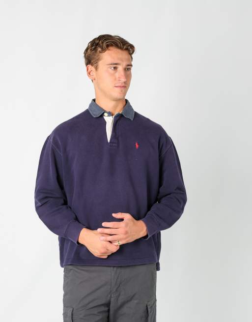 Vintage Polo Ralph Lauren xl sweatshirt in navy blue