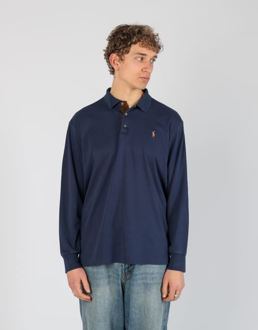 Vintage Polo Ralph Lauren xl t-shirt in navy blue, 3 of 5