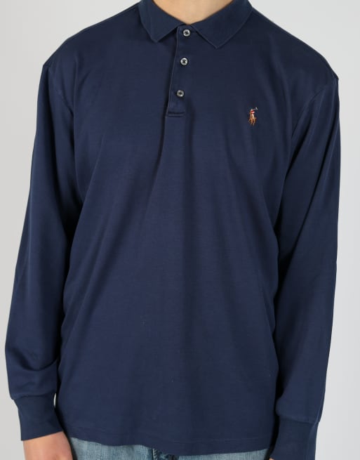 Vintage Polo Ralph Lauren xl t-shirt in navy blue, 5 of 5