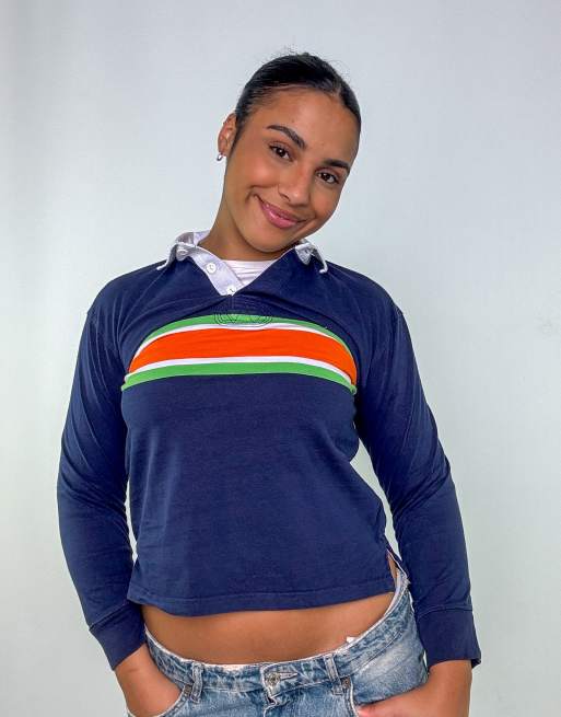 Vintage Polo Ralph Lauren XS Sweatshirt Jacket Navy Blue
