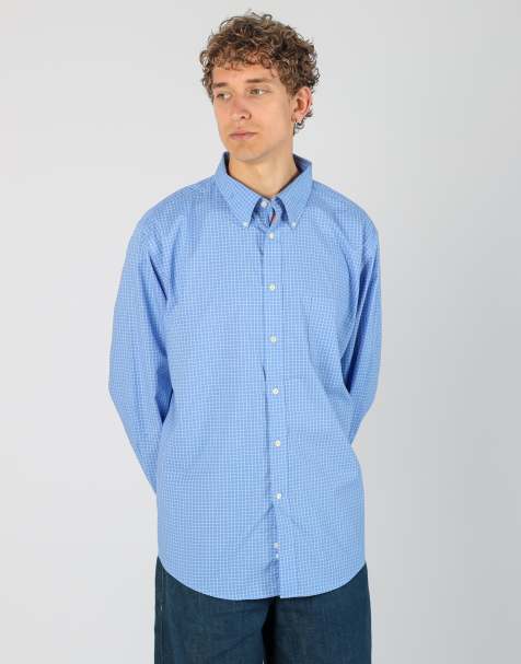 Vintage Polo Ralph Lauren xxl long sleeve shirt in blue - view 1
