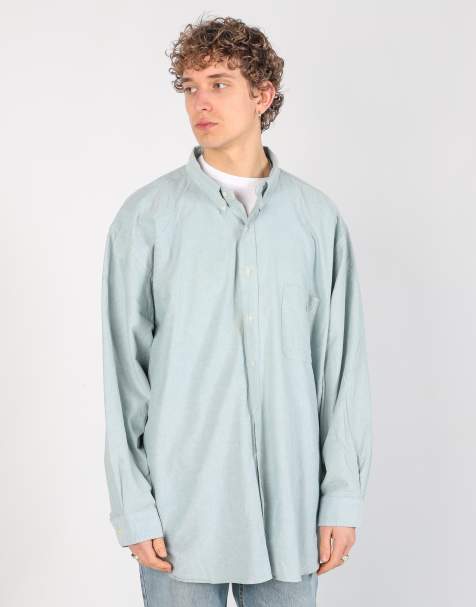 Vintage Polo Ralph Lauren xxl long sleeve shirt in light green - view 1