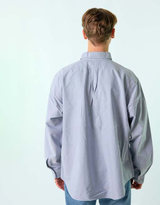 Vintage Polo Ralph Lauren XXL Long Sleeve Shirt Light Blue