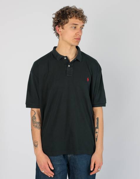 Vintage Polo Ralph Lauren xxl t-shirt in black - view 1