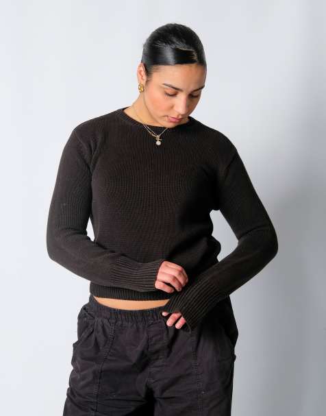 Vintage Polo Sport Ralph Lauren L Knit Sweatshirt Black - view 1