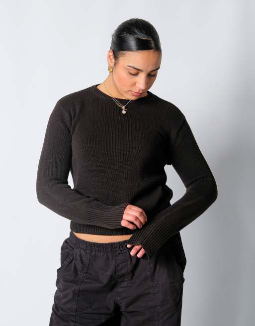 Vintage Polo Sport Ralph Lauren L Knit Sweatshirt Black