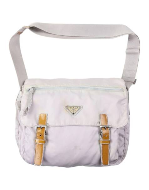 Vintage Prada cross body bag in grey - view 1