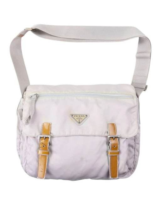 Vintage Prada cross body bag in grey