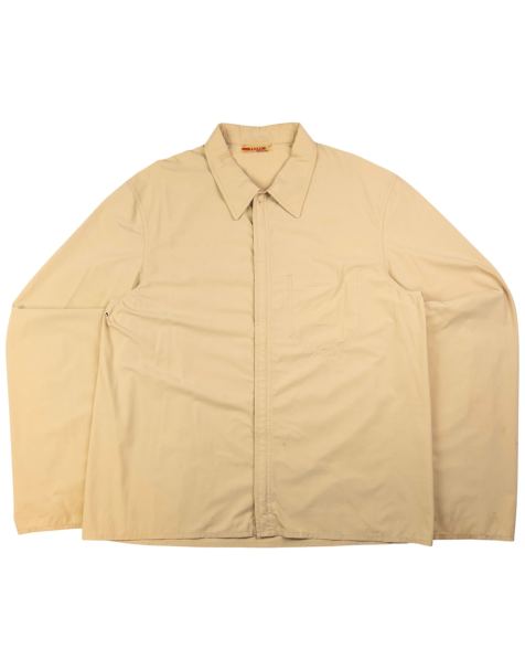 Vintage Prada Sport lightweight zip up jacket size l in beige - view 1