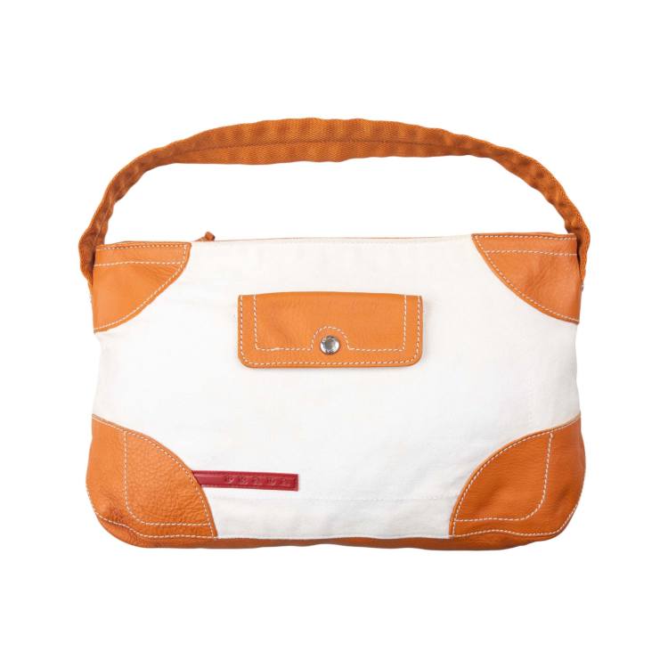 Vintage Prada Sport Shoulder Bag in Orange | ASOS