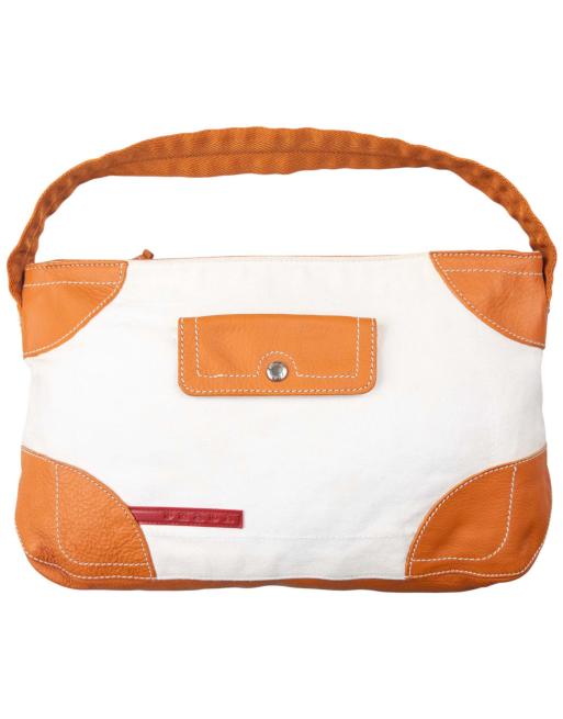 Vintage Prada Sport Shoulder Bag in Orange