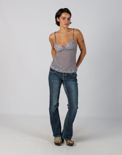 Vintage Premiere M bootcut jeans in blue, 1 of 4