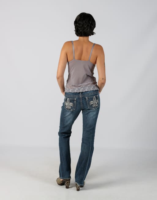 Vintage Premiere M bootcut jeans in blue, 3 of 4