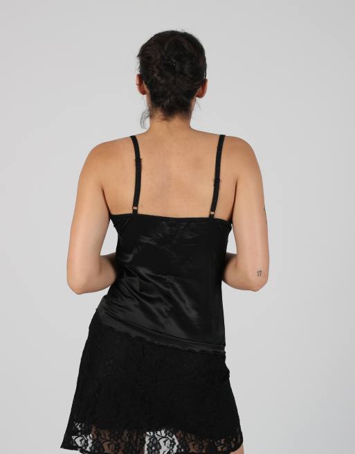 Vintage Project S cami in black, 2 of 4