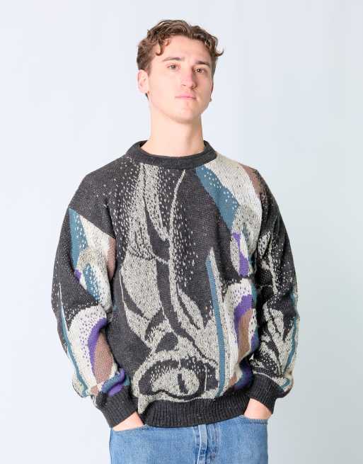 Vintage Protege M Knit Sweatshirt Black