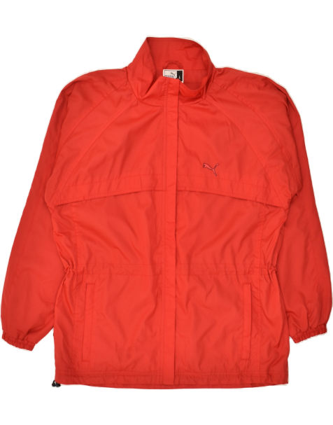 Vintage Puma Size L Rain Jacket in Red - view 1