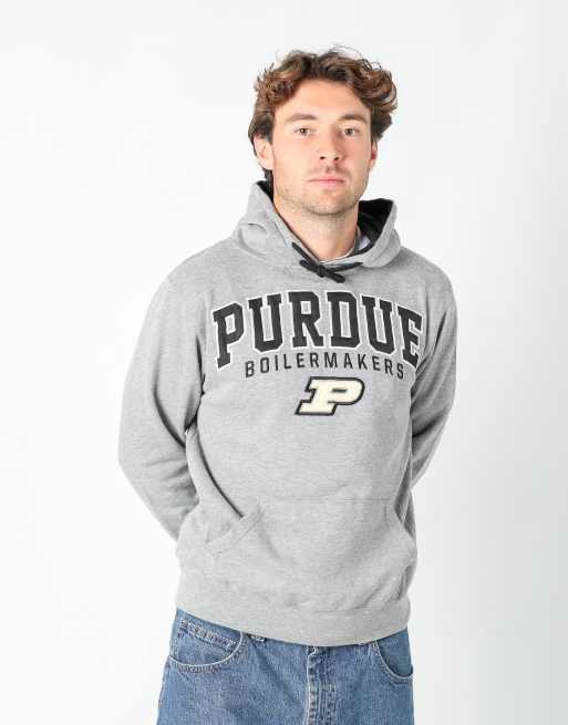 Vintage Purdue Boilermakers s hoodie in light grey
