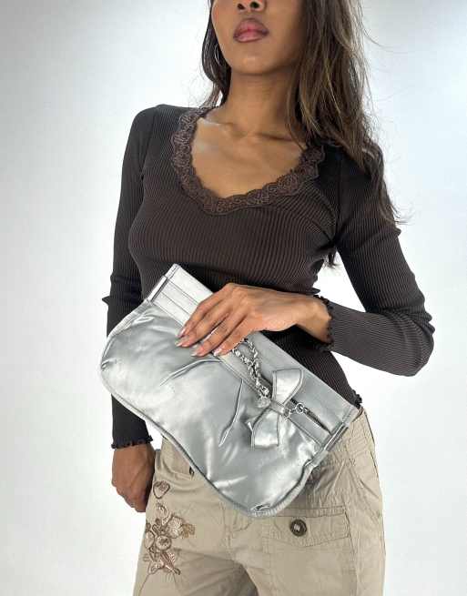 Vintage purse in silver, 4 of 4
