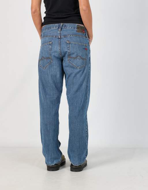 Vintage Quiksilver 30x30 denim jeans in blue