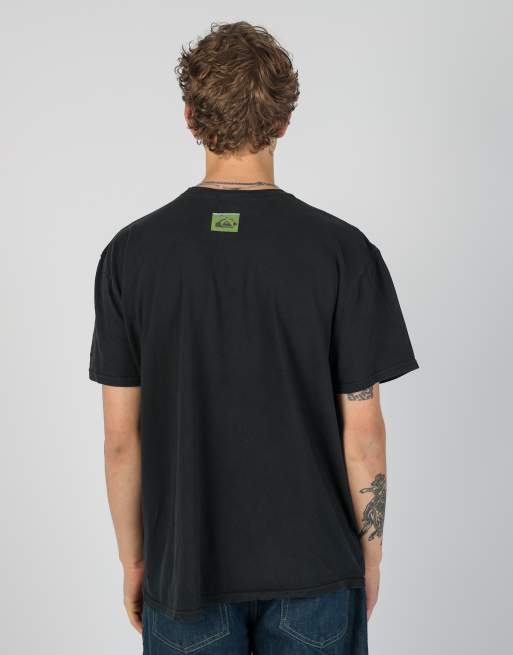 Vintage Quiksilver l t-shirt in black, 3 of 4