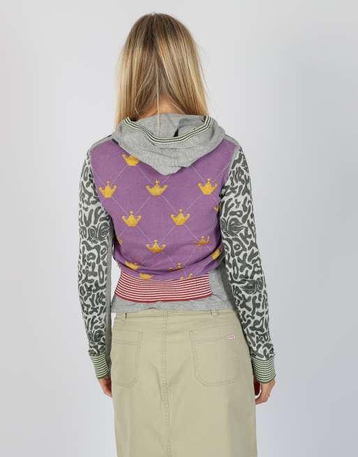 Vintage raer S hoodie in grey, 2 of 4