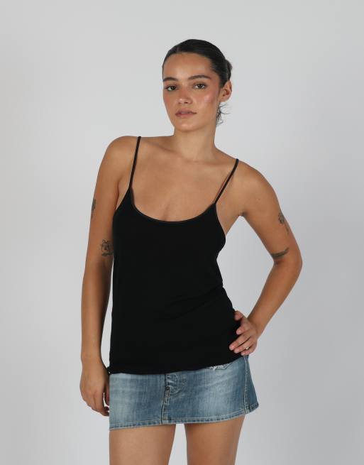 Vintage Ragno S woven vest in black, 3 of 4