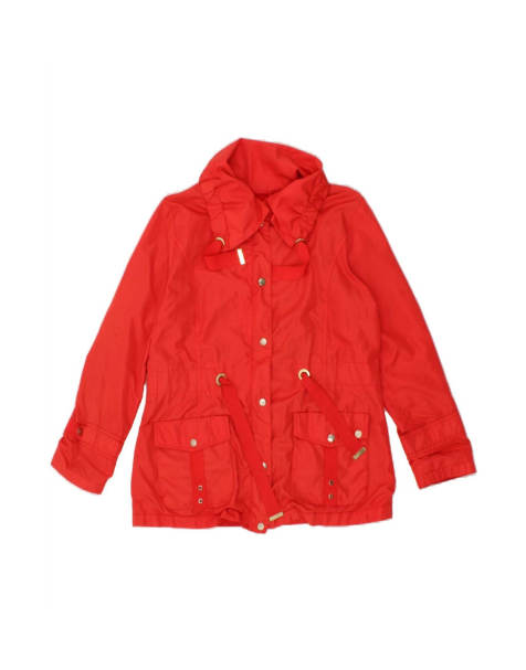 Vintage Rain Jacket UK 16 Large In Red - view 1